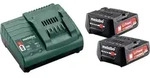Metabo 685300000 Basic-Set 12V 2 x 2.0 Ah Werkzeug-Akku und Ladeger&auml;t 12 V 2 Ah