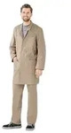 BW 290 Berufsmantel khaki Gr&ouml;&szlig;e 44