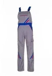 Planam Highline Latzhose zink/kornblumenblau/rot 118 2333118