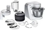 Bosch Haushalt MUM58W20 K&uuml;chenmaschine 1000W Wei&szlig;, Silber (matt)