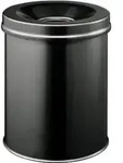Durable 330501 Papierkorb 15l (&Oslash; x H) 260mm x 357mm Stahl Schwarz 1St.