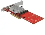 DeLOCK PCI Express Card > 2 x internal M.2 - Schnittstellenadapter