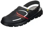 Abeba ESD-Berufsschuhe Dynamic Clog schwarz/rot Gr. 35