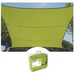 Perel Sonnensegel, wasserabweisend, 2 x 3 m, 160 g/m2, Polyester, Rechteck,