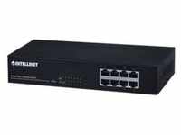 Intellinet 8-Port Fast Ethernet PoE+ Switch, 8 x PoE ports, IEEE 802.3at/af