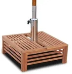 vidaXL Sonnenschirmst&auml;nder-Verkleidung aus Holz
