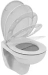Ideal Standard Wand-T-WC-Kombipaket Eurovit, randlos, mit Softclosing, 355x520x350mm,