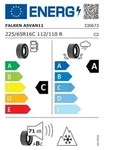 FALKEN Ganzjahresreifen 225/65 R16 TL 112/110R EUROALL SEASON VAN11 C 8PR M+S 3PMSF