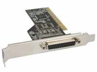 InLine® Schnittstellenkarte, 1x LPT parallel, PCI I/O-Karten / Cardreader PCI