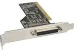 InLine&reg; Schnittstellenkarte, 1x LPT parallel, PCI I/O-Karten / Frontpanel /