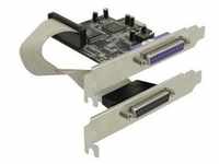 DeLock PCI Express Card 2 x Parallel - Parallel-Adapter