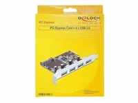 DeLock PCI Express Card > 4 x USB 3.0 - USB-Adapter