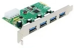 DeLock PCI Express Card > 4 x external USB 3.0