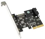 SilverStone ECU04-E - USB-Adapter - PCIe 2.0 x2 Low-Profile - USB 3.1