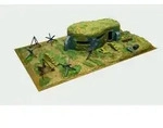 6070 - Modellbausatz,1:72 WWII - Zubeh&ouml;rteile und Bunker