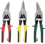 KS TOOLS Hebel-Blechdurchgangsscheren-Satz, 3-tlg