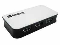 Sandberg USB 3.0 Hub 4 ports - Hub - 4 x SuperSpeed USB 3.0