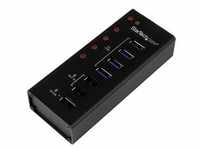 STARTECH ST4300U3C3 4 Port USB 3.0 Hub with 3 Charging Ports (2x 1A and 1x 2A)