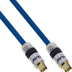 INLINE - S-VHS Kabel - PREMIUM - vergoldete Stecker - 4pol mini DIN ST / ST - 5m