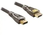 Delock Kabel DisplayPort 1.2 Stecker > DisplayPort Stecker 4K 60 Hz 3 m Premium