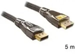 Delock DisplayPort Anschlusskabel DisplayPort Stecker, DisplayPort Stecker 5.00m
