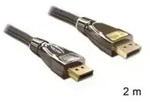 Delock DisplayPort Anschlusskabel DisplayPort Stecker, DisplayPort Stecker 2.00m