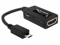 Delock - Video- / Audio-Adapter - Micro-USB Typ B männlich bis HDMI, Micro-USB...