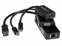 StarTech.com 3-in-1 Accessory Kit for Surface and Surface Pro 4 - mDP to HDMI / VGA -