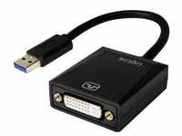LogiLink UA0232 USB / DVI Adapter [1x USB 3.2 Gen 1 Stecker A (USB 3.0) - 1x
