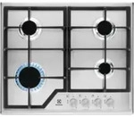 Electrolux EGS6426SX, Edelstahl, Integriert, Gaskochfeld, Edelstahl, 4 Zone(n), 4