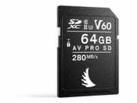Angelbird SD Card AV PRO UHS-II 64GB V60 AVP064SDMK2V60 - Secure Digital (SD)64