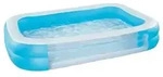 Planschbecken Family Pool 262x175x50cm Sichtfenster Garten Pool Kinderpool