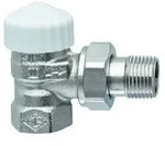 IMI Heimeier Thermostat-Ventilunterteil V-exact II, Eckform DN 20, vernickelt