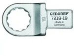 Einsteckringschl&uuml;ssel SE - 14 x 18 mm Rechteckaufnahme - SW 18 mm - Kopfh&ouml;he 12,0