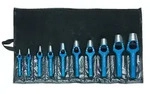 GEDORE 570304 Henkellocheisen-Satz, 8-teilig, 3-25 mm