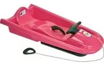 Lenkrodel Snow Flyer pink - Kunststoffschlitten