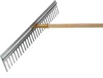 Alu-Rechen Arbeits-B.750mm Zinken-L.80mm 28 Zinken