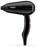 BaByliss Travel Dry 2000, Gleichstrom, 79 m3/h, Schwarz, Einfarbig, 1,8 m, China