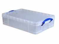 Really Useful Box Aufbewahrungsbox 24,5 Liter, transparent