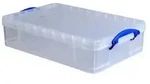 Really Useful Box Aufbewahrungsbox 24,5 Liter, transparent