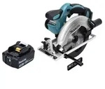 Makita DSS 611 F1 Akku Handkreiss&auml;ge 18 V 165 mm + 1x Akku 3,0 Ah - ohne Ladeger&auml;t