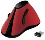 Logilink Maus, ergonomisch vertikal, Funk 2.4 GHz, rot Eingabe / Ausgabe M&auml;use &