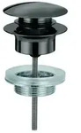 GROHE 65807A00 Ablaufventil mit Klickverschluss hard graphite verschlie&szlig;bar