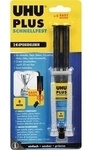 2K-Epoxidharzklebstoff PLUS SCHNELLFEST 15,5g farblos Doppelspritze UHU 2K-Epoxidharzklebstoff PLUS SCHNELLFEST 15,5g farblos Doppelspritze UHU