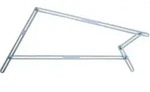 Winkelschablone 13 Schienen HEDUE