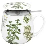 K&ouml;nitz Teebecher mit Sieb und Deckel My favourite tea Kr&auml;uter 420ml,...