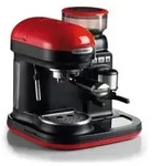 Ariete Espressomaschine Moderna 1080W 800 ml Rot und Schwarz