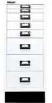 Bisley MultiDrawer&trade;, 29er Serie mit Sockel, DIN A4, 8 Schubladen, Farbe...