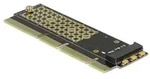 DeLOCK PCI Express x16 (x4 / x8) Card to 1 x NVMe M.2 Key M for Server