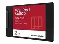 WD Red SA500 NAS SATA SSD WDS200T1R0A - 2 TB SSD - intern - 2.5" (6.4 cm)